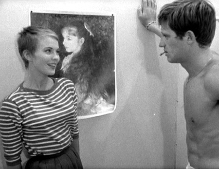 A bout de souffle, film de Jean-Luc Godard, 1960
