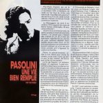 A. Téchiné, J-P. Limosin, P.-P. Pasolini