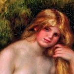 LA SOURCE P. A. Renoir. La Source (1906) (Détail)