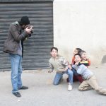Portrait sur une place de Cordoue autour de « Bîr d’eau, a walkmovie »