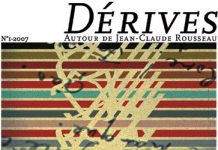 Dérives n° 1 autour de Jean-Claude Rousseau